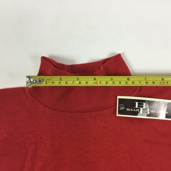 (NWT) B&B Baar Beards, Faux Mock Neck - Picture 4 of 10